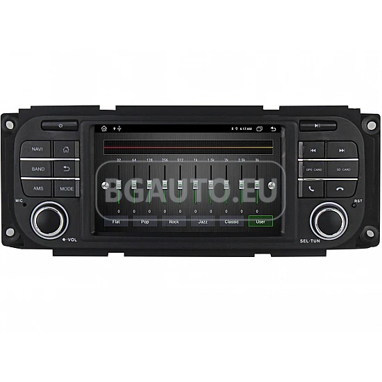 DODGE - МУЛТИМЕДИЯ / Навигация android 16 CPU:8-CORE RAM:4GB + DSP + CARPLAY + ANDROID AUTO + SIM