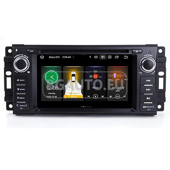 DODGE - МУЛТИМЕДИЯ / Навигация Android DVD + DSP + CarPlay