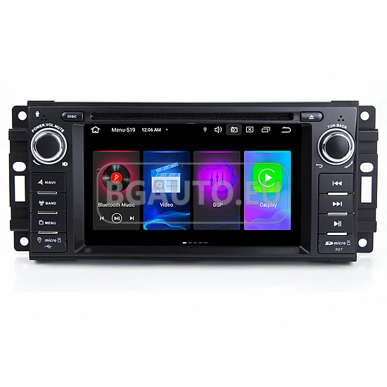 DODGE - МУЛТИМЕДИЯ / Навигация Android DVD + DSP + CarPlay