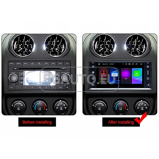 DODGE - МУЛТИМЕДИЯ / НАВИГАЦИЯ android 16 CPU:8-CORE DVD + DSP + CARPLAY + SIM