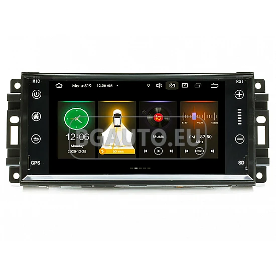 DODGE - МУЛТИМЕДИЯ / НАВИГАЦИЯ android 16 CPU:8-CORE DVD + DSP + CARPLAY + SIM