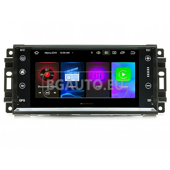 DODGE - МУЛТИМЕДИЯ / НАВИГАЦИЯ android 16 CPU:8-CORE DVD + DSP + CARPLAY + SIM