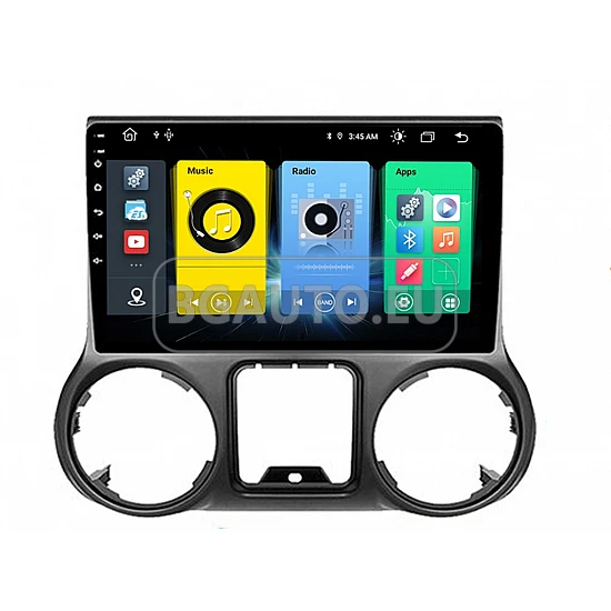 JEEP WRANGLER - 10.1 МУЛТИМЕДИЯ / Навигация android 16
