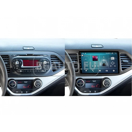 KIA PICANTO, MORNING - 9 МУЛТИМЕДИЯ / Навигация android 16