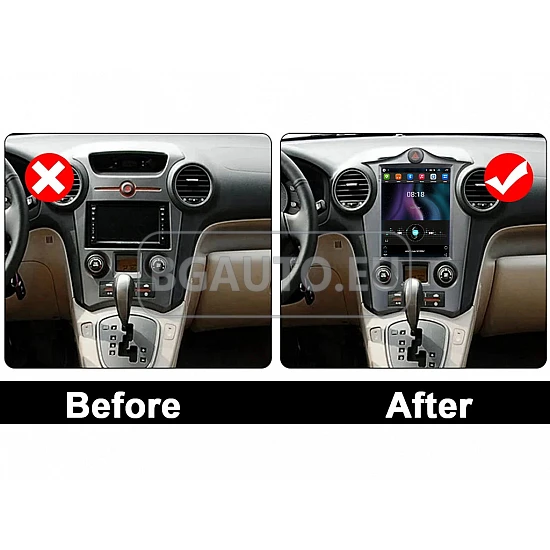 KIA CARENS - 9.7 МУЛТИМЕДИЯ / Навигация android 16