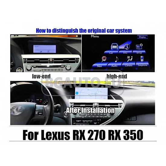 LEXUS RX - 10.25 МУЛТИМЕДИЯ / Навигация Android