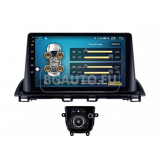 MAZDA 3 - 9 МУЛТИМЕДИЯ / Навигация android 16