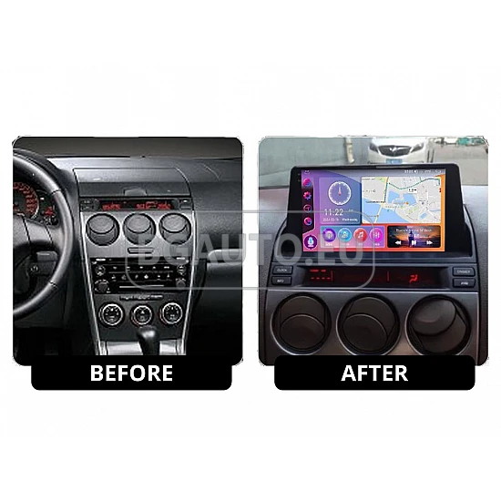 MAZDA 6 - 10.1 МУЛТИМЕДИЯ / Навигация android 16