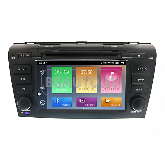 MAZDA 3 - МУЛТИМЕДИЯ / Навигация Android CPU:8-CORE, RAM:4GB DVD + CARPLAY + DSP + SIM