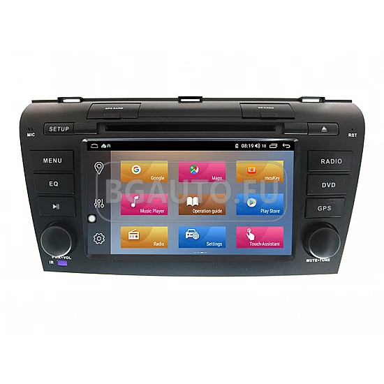 MAZDA 3 - МУЛТИМЕДИЯ / Навигация Android CPU:8-CORE, RAM:4GB DVD + CARPLAY + DSP + SIM