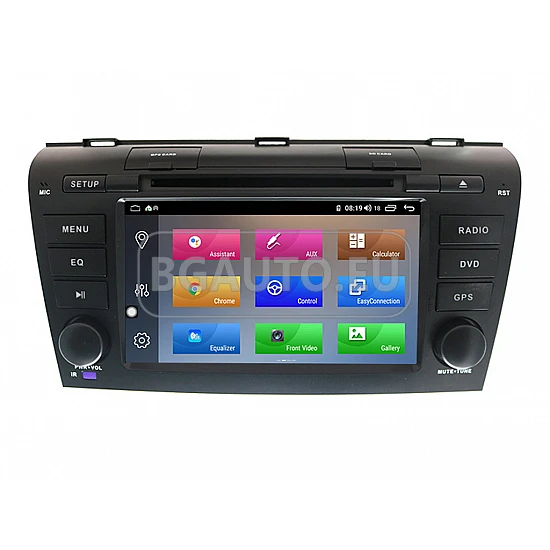 MAZDA 3 - МУЛТИМЕДИЯ / Навигация Android CPU:8-CORE, RAM:4GB DVD + CARPLAY + DSP + SIM