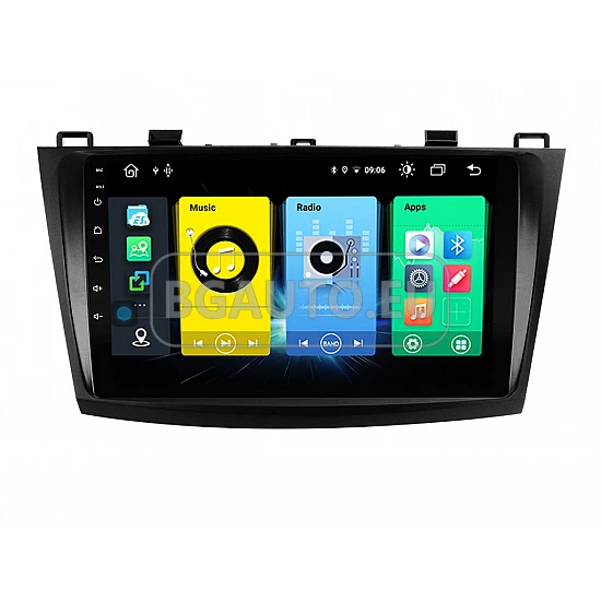 MAZDA 3 - 9 МУЛТИМЕДИЯ / Навигация android 16