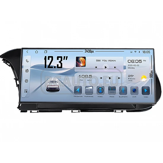 HYUNDAI I20 - 12.3 МУЛТИМЕДИЯ / Навигация android 16