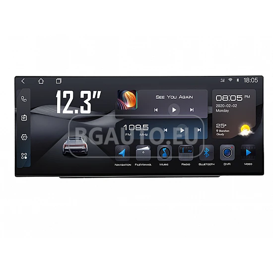 MERCEDES A-CLASS W176 GLA X156 CLA C117 - 12.3 МУЛТИМЕДИЯ / Навигация Android 16 CPU:8-CORE + DSP + CARPLAY + SIM