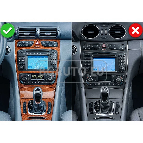 MERCEDES C-Class W203, CLK W209, G-Class W463 - 12.3 МУЛТИМЕДИЯ / Навигация android 16