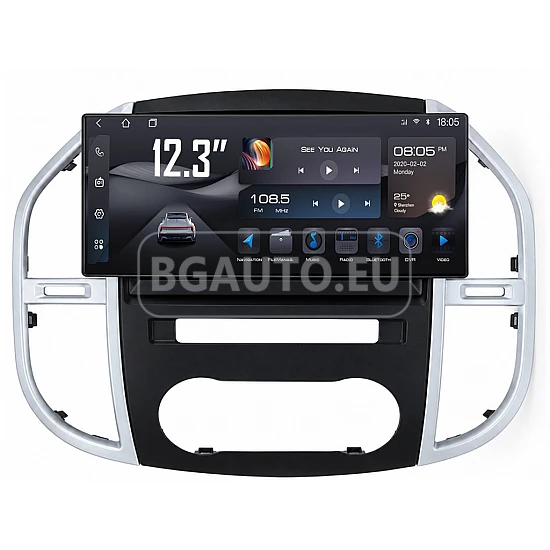 MERCEDES VITO W447 - 12.3" МУЛТИМЕДИЯ / Навигация android 16