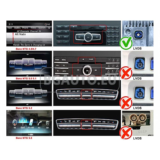 MERCEDES B-Class W246 - МУЛТИМЕДИЯ / Навигация Android 14