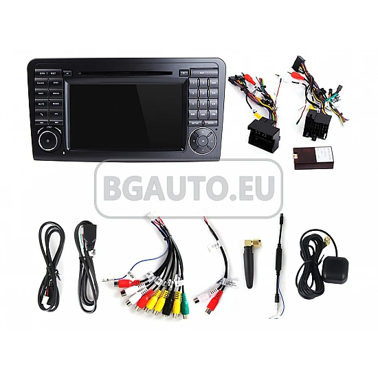 MERCEDES ML W164, GL X164 - МУЛТИМЕДИЯ / Навигация Android CPU:8-Core, RAM:4Gb DVD + DSP + CARPLAY