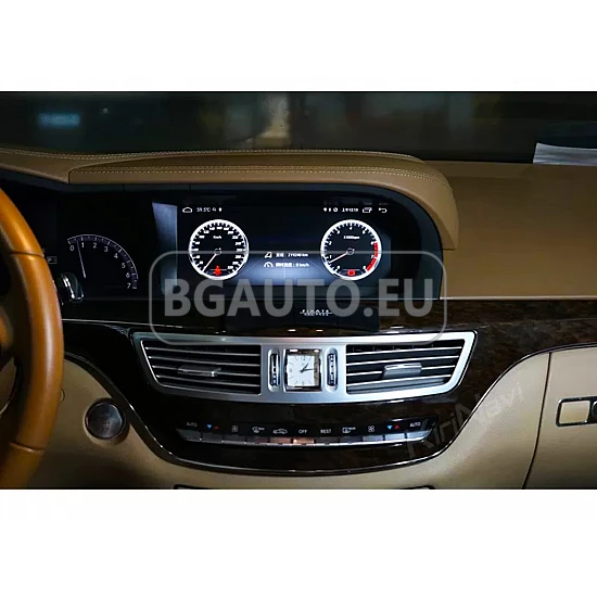 MERCEDES S-Class W221 - МУЛТИМЕДИЯ / Навигация Android DSP + CARPLAY