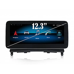 MERCEDES C-Class W204 - 12.3" МУЛТИМЕДИЯ / Навигация android 16 CPU:8-CORE, RAM:4GB, ROM:64GB