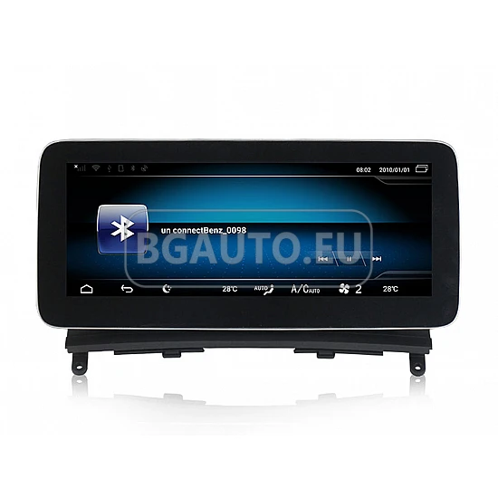 MERCEDES C-Class W204 - 12.3 МУЛТИМЕДИЯ / Навигация android 16 CPU:8-CORE, RAM:4GB, ROM:64GB