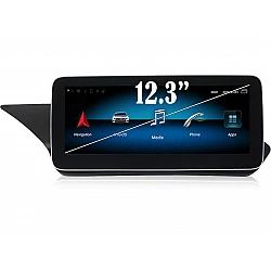 MERCEDES E-Class W212 - 12.3" МУЛТИМЕДИЯ / Навигация android 15 CPU:8-CORE, RAM:4GB + DSP + CARPLAY + SIM