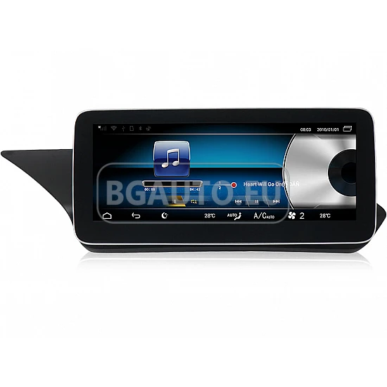 MERCEDES E-Class W212 - 12.3 МУЛТИМЕДИЯ / Навигация android 15 CPU:8-CORE, RAM:4GB + DSP + CARPLAY + SIM