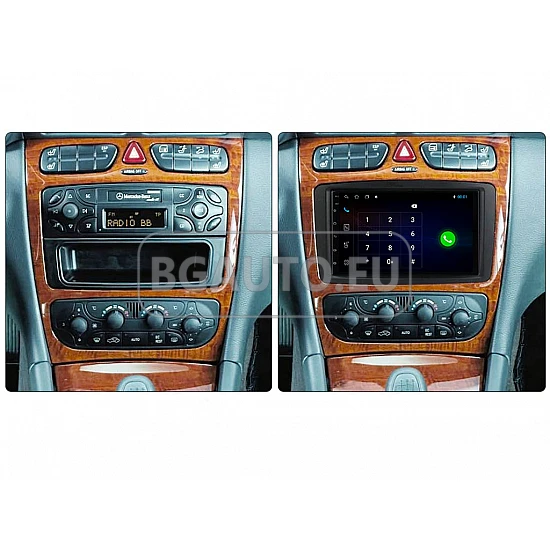 MERCEDES W463, W168, W203, W209, VIANO, VITO, VANEO - 7 МУЛТИМЕДИЯ / Навигация android 16