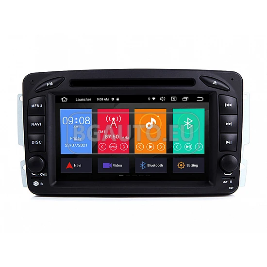 MERCEDES W463, W168, W203, W209, VIANO, VITO, VANEO - МУЛТИМЕДИЯ / Навигация android 16 DVD + DSP + CARPLAY