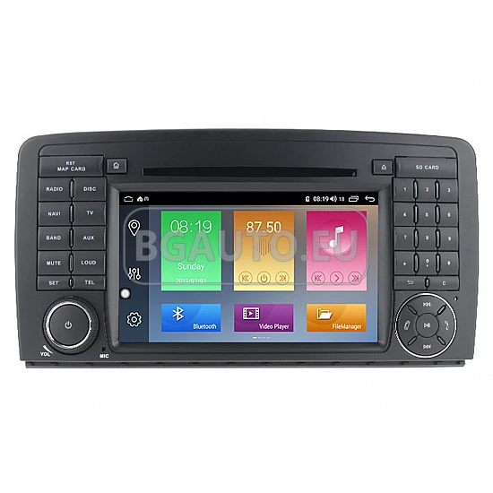 MERCEDES R-Class W251 - МУЛТИМЕДИЯ / Навигация, CPU:8-Core, RAM:4Gb, Android DVD
