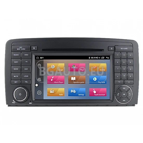 MERCEDES R-Class W251 - МУЛТИМЕДИЯ / Навигация, CPU:8-Core, RAM:4Gb, Android DVD