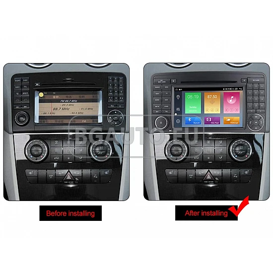 MERCEDES R-Class W251 - МУЛТИМЕДИЯ / Навигация, CPU:8-Core, RAM:4Gb, Android DVD