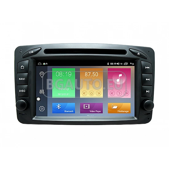 MERCEDES W463, W168, W203, W209, VIANO, VITO, VANEO - МУЛТИМЕДИЯ / Навигация Android DVD + DSP