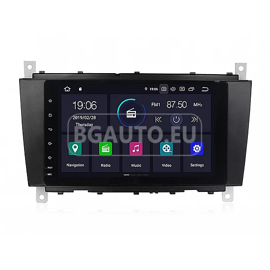 MERCEDES CLC, W203, W209, W463 - МУЛТИМЕДИЯ / Навигация, CPU: 8-Core, RAM: 4Gb, Android DSP