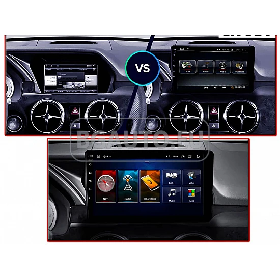 MERCEDES GLK X204 - 9 МУЛТИМЕДИЯ / Навигация android 16