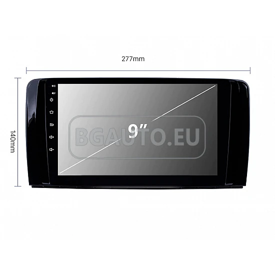 MERCEDES R-Class W251 - 9 МУЛТИМЕДИЯ / Навигация android 16