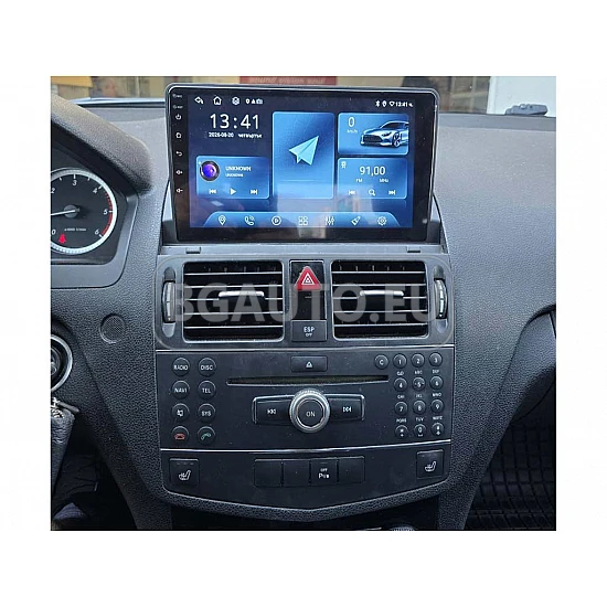 MERCEDES C-Class W204 - 9 МУЛТИМЕДИЯ / Навигация android 16