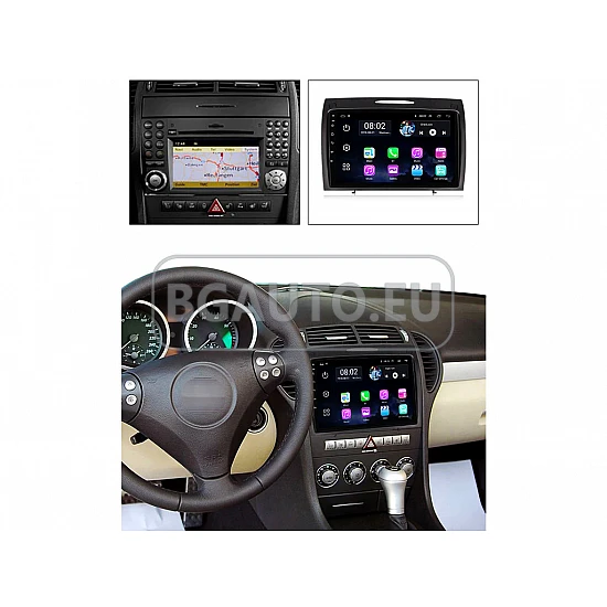 MERCEDES SLK R171 - 9 МУЛТИМЕДИЯ / Навигация android 16