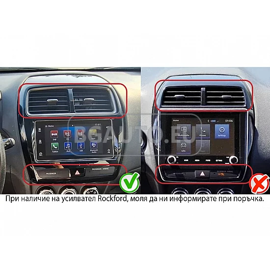 MITSUBISHI ASX - 9 МУЛТИМЕДИЯ / Навигация android 16