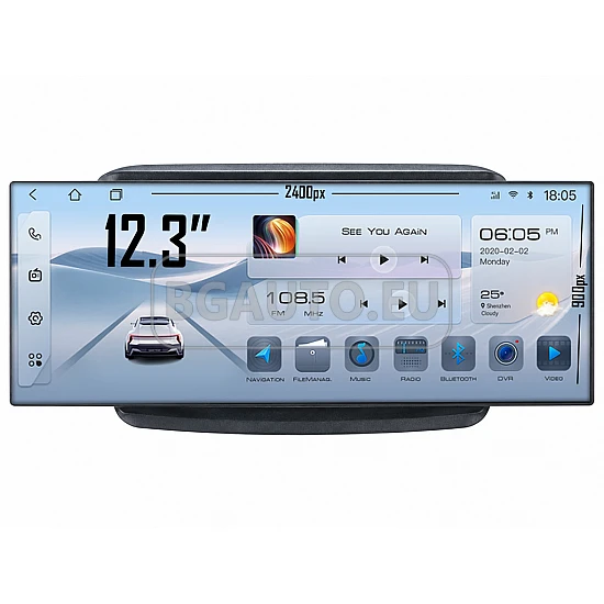 MITSUBISHI L200, TRITON - 12.3" МУЛТИМЕДИЯ / Навигация android 16