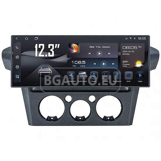 MITSUBISHI OUTLANDER - 12.3" МУЛТИМЕДИЯ / Навигация android 16