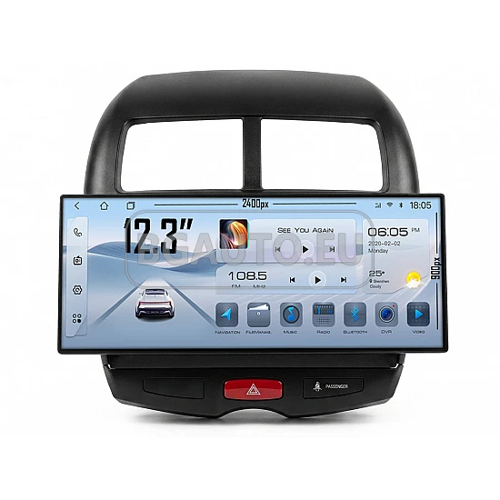 MITSUBISHI ASX - 12.3 МУЛТИМЕДИЯ / Навигация android 16
