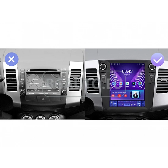 PEUGEOT 4007 9.7 - МУЛТИМЕДИЯ / Навигация android 16