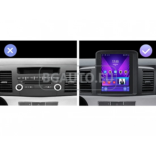 MITSUBISHI LANCER 9 - 9.7 МУЛТИМЕДИЯ / Навигация android 16
