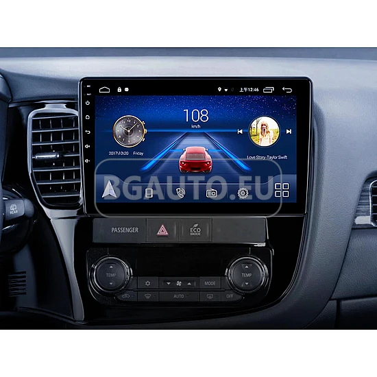 MITSUBISHI OUTLANDER 3 - 10.1 МУЛТИМЕДИЯ / Навигация android 16