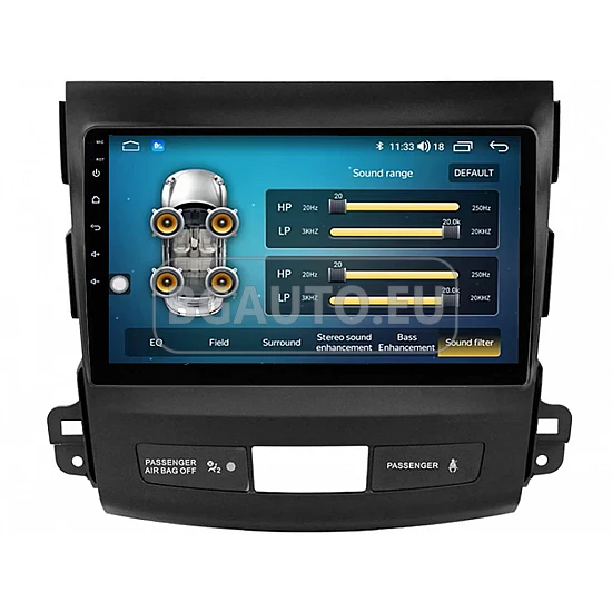 MITSUBISHI OUTLANDER 2 - 9 МУЛТИМЕДИЯ / Навигация android 16