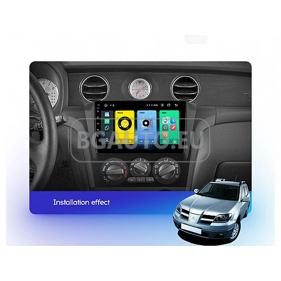 MITSUBISHI OUTLANDER - 9 МУЛТИМЕДИЯ / Навигация android 16