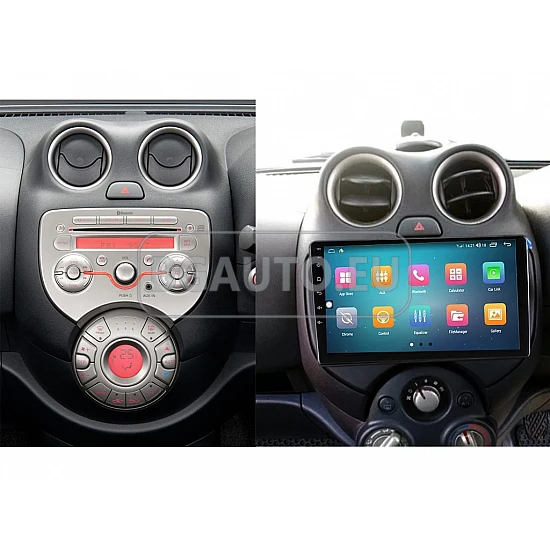 NISSAN MICRA - 9 МУЛТИМЕДИЯ / Навигация android 16