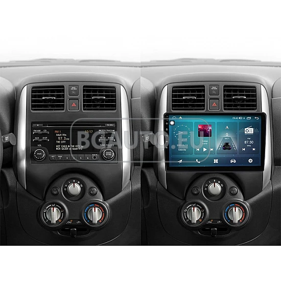 NISSAN MICRA - 10 МУЛТИМЕДИЯ / Навигация android 16