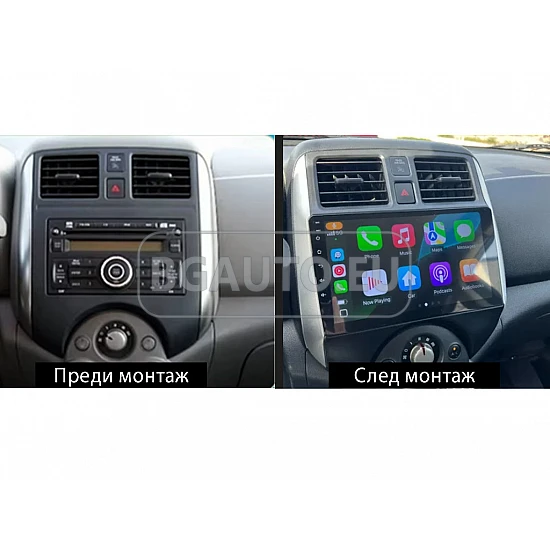 NISSAN VERSA NOTE - 9 МУЛТИМЕДИЯ / Навигация ANDROID 16